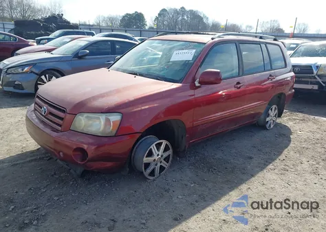 2005 Toyota Highlander V6 из США, поврежденный, VIN JTEGP21A850052346
